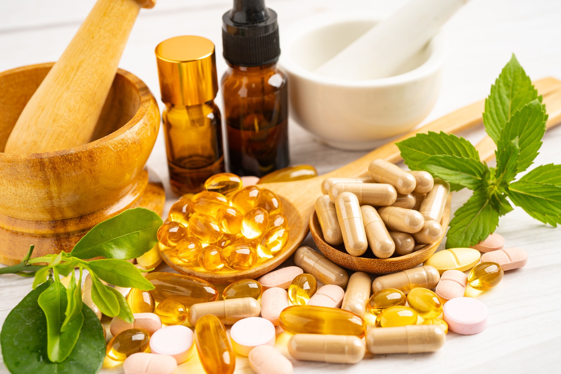 Fish oil vitamin with EPA and DHA,Alternative medicine herbal organic capsule with vitamin E omega 3.